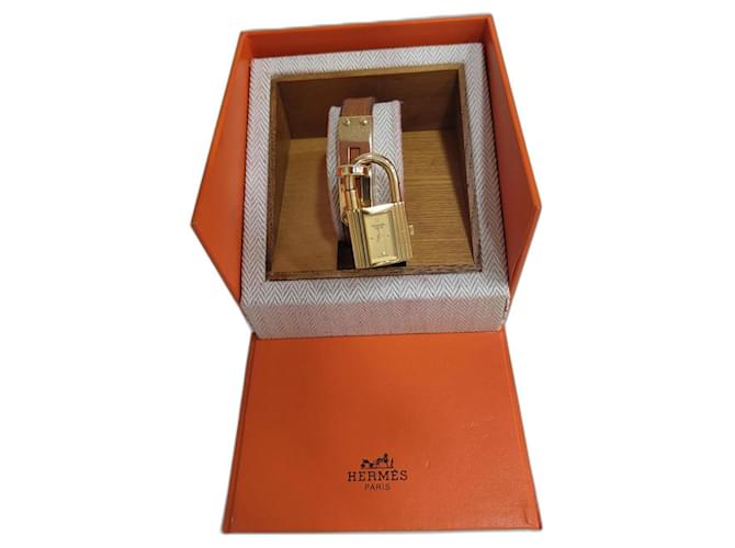 Hermès Orologi raffinati D'oro Placcato in oro  ref.1089855