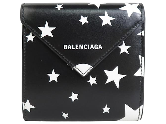 Balenciaga Papier Black Leather  ref.1089894
