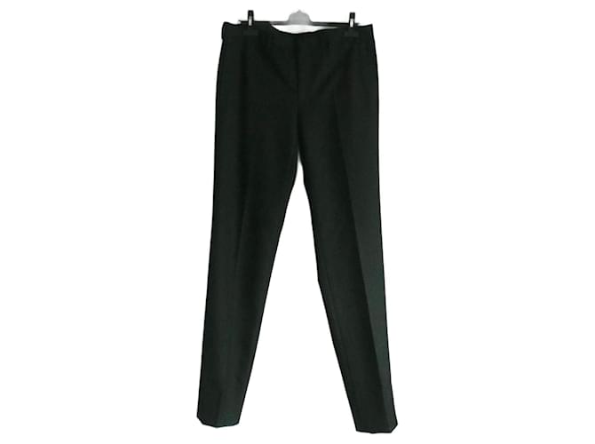 GIVENCHY Pantaloni da completo neri ottime condizioni T50 Nero Lana  ref.1090111