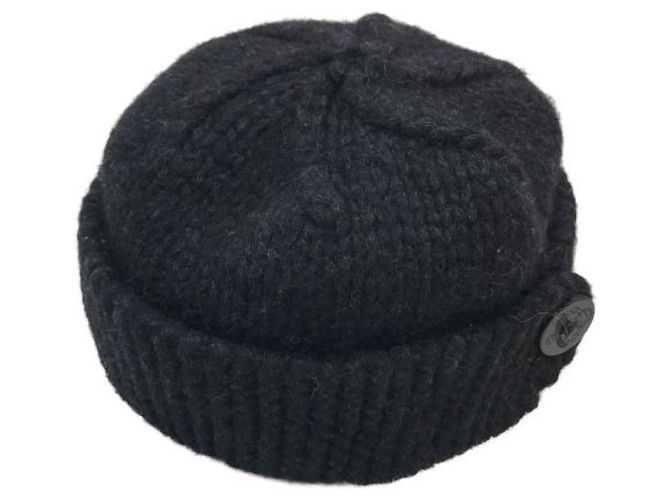 Autre Marque ***WTAPS (lined Taps)  knit hat Black