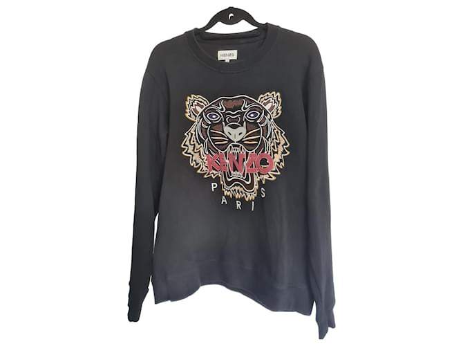 KENZO Tops International L Coton Noir  ref.1090150