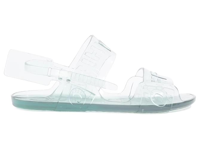 Off white zip tie best sale jelly sandal