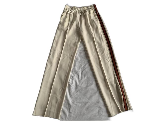 Chloé Un pantalon, leggings Viscose Acetate Multicolore  ref.1090218