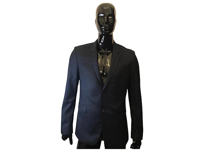 Autre Marque Balibaris virgin wool jacket Dark blue  ref.1090390