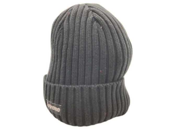Supreme ***SUPRÊME (Suprême)  Bonnet logo box noir