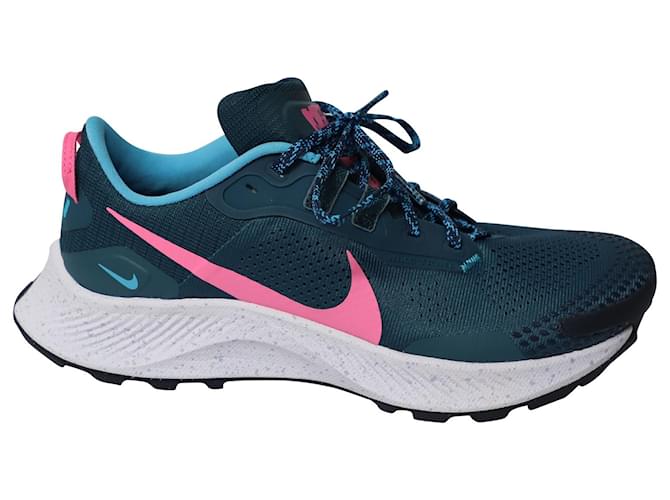 Nike Pegasus-Trail 3 aus dunkelblauem Nylon Mehrfarben  ref.1090706