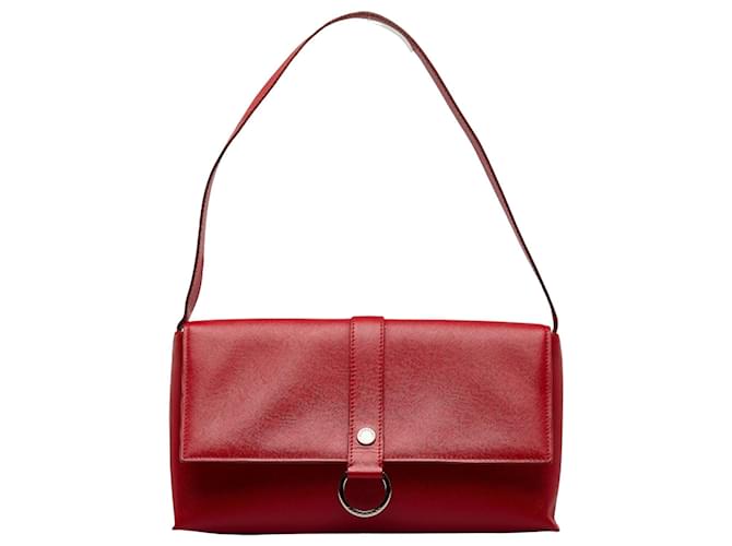 BURBERRY Cuir Rouge  ref.1090971