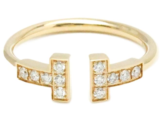Tiffany & Co T Golden Roségold  ref.1091088