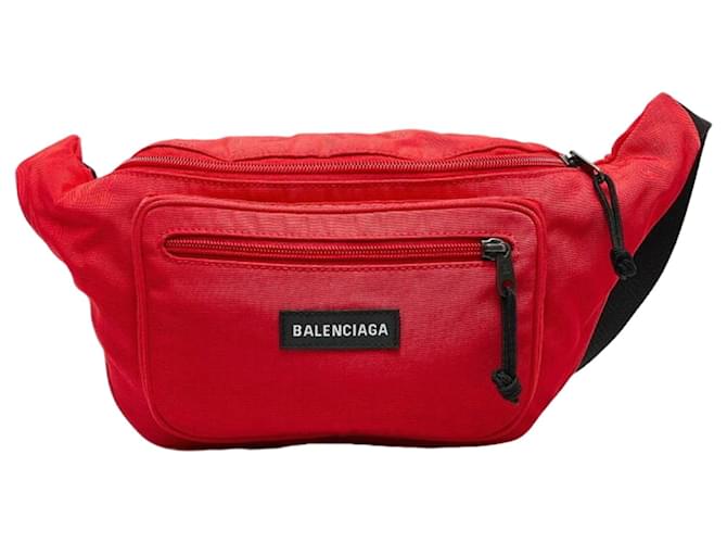 Everyday Balenciaga Rosso Sintetico  ref.1091092