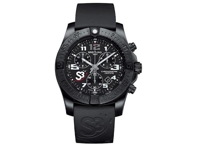 Breitling Quartz Watches Black  ref.1091359