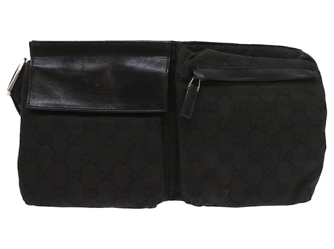 Gucci GG Canvas Black Cloth  ref.1091362