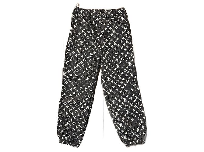 Pantaloni da jogging LOUIS VUITTON38 Nero Bianco