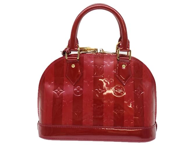 Louis Vuitton Alma Red Patent leather  ref.1091424