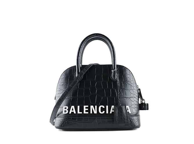 City Bolsas BALENCIAGA T.  Couro Preto  ref.1091507