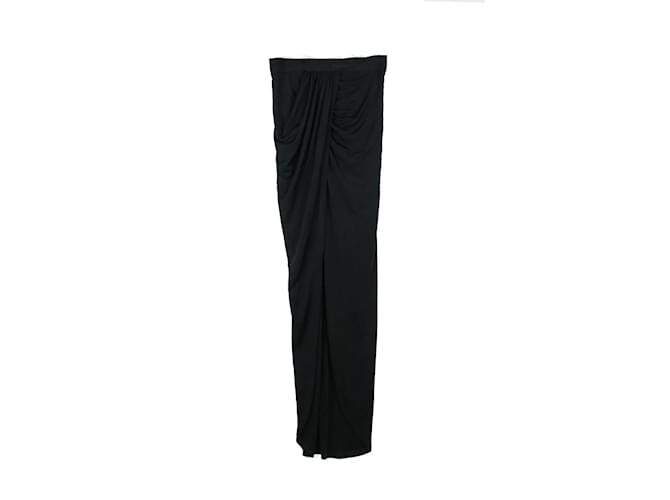 BALMAIN  Skirts T.fr 36 cotton Black  ref.1091510