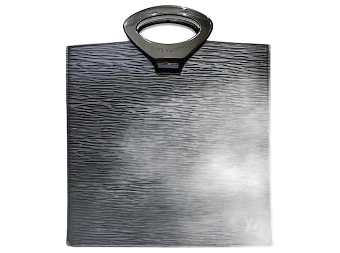 Louis Vuitton Epi Ombre Cabas M52102 Cuir Noir  ref.1091619