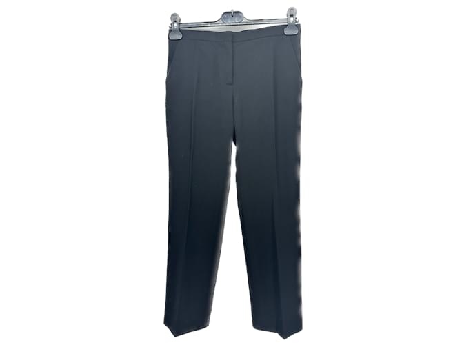 Céline CELINE Pantalon T.fr 34 Wool Laine Noir  ref.1091662