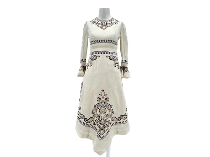 ZIMMERMANN  Dresses T.0-5 0 cotton White  ref.1091663