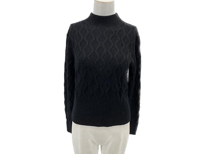 Autre Marque PERFECT MOMENT  Knitwear T.International M Wool Black  ref.1091678