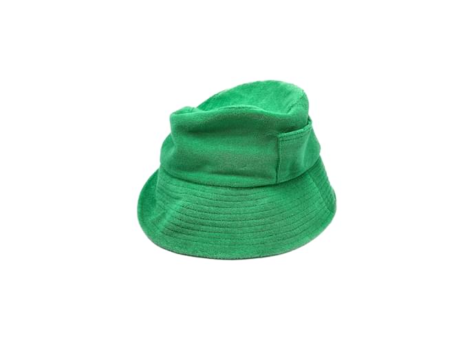 Autre Marque MANQUE DE COULEUR Chapeaux T.cm 56 cotton Coton Vert  ref.1091684