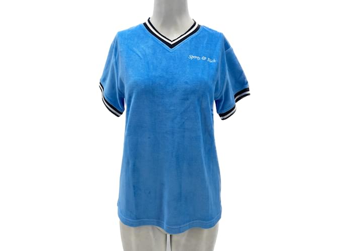 Autre Marque T-shirts ESPORTIVAS E RICA.Algodão S Internacional Azul  ref.1091710