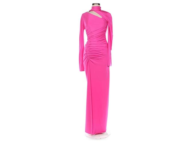 Victoria Beckham Dresses Pink Polyester Elastane  ref.1091820