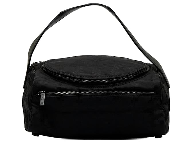 Chanel Black New Travel Line Vanity Bag Nylon Cloth  ref.1091893