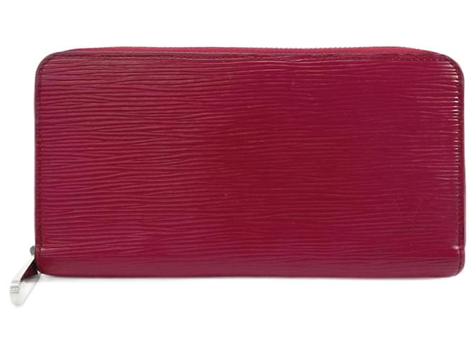 Louis Vuitton Portefeuille zippy Pink Leather  ref.1091972