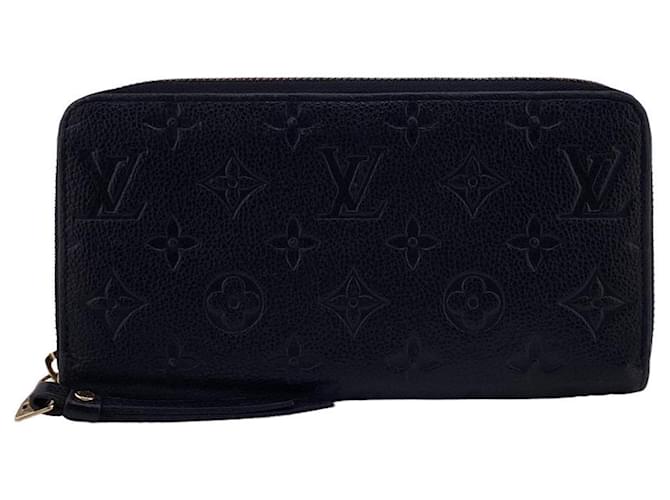 Zippy Louis Vuitton Black Leather  ref.1092008