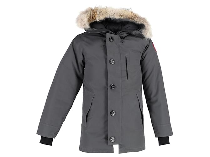 Canada goose chateau parka slate best sale