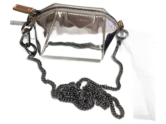 Givenchy Antigone Silver hardware Leather  ref.1092376
