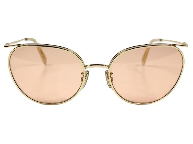 Céline Sunglasses Golden Metal  ref.1092385