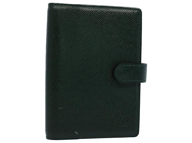 LOUIS VUITTON Taiga Agenda PM Day Planner Cover Epicea R20424 LV Auth 56150 Leather  ref.1092592