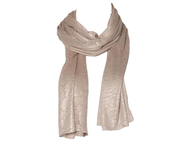 Autre Marque Pauw, Linen scarf with lurex  ref.1092670