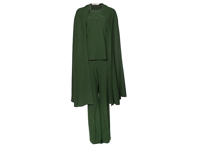 Autre Marque Jan Taminiau, 3 piece suit in green  ref.1092673
