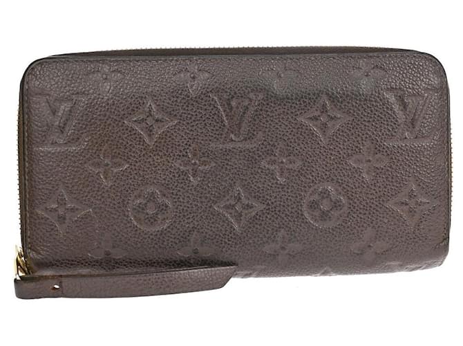 Louis Vuitton Zippy Brown Leather  ref.1092745