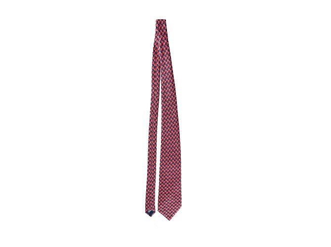 Autre Marque Zanolini Seidenkrawatte Rot