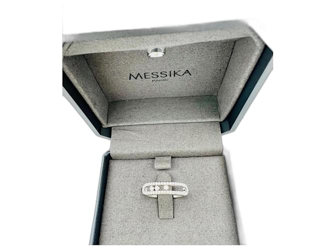Messika Baby Move Or blanc Diamant Argenté  ref.1092927