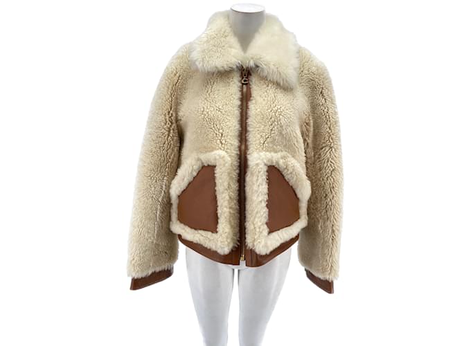 COACH  Jackets T.International XL Wool White  ref.1092953