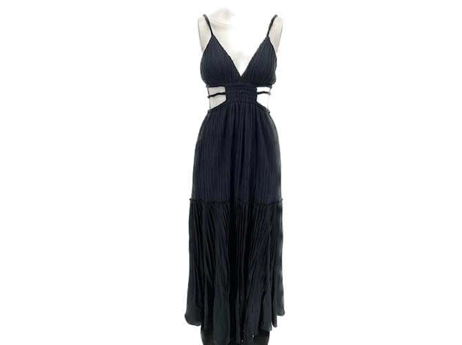 JONATHAN SIMKHAI  Dresses T.US 2 cotton Black  ref.1092960