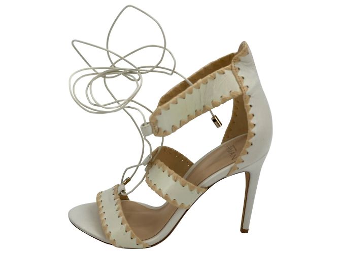 Alexandre Birman Sandalen T.EU 36 Leder Weiß