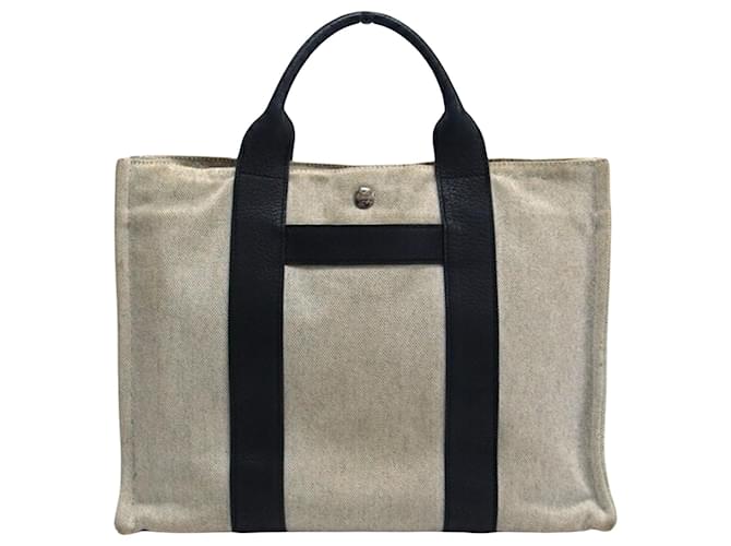 Toto Bag Hermès Toto Black Cloth  ref.1093275