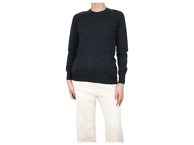Junya Watanabe Dark grey crewneck sweater - size UK 10  ref.1093654