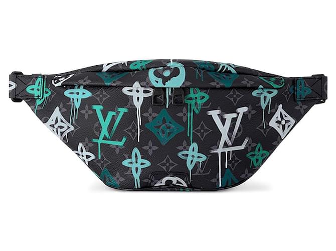 Louis Vuitton LV Bumbag graffiti new Grey Cloth  ref.1093800