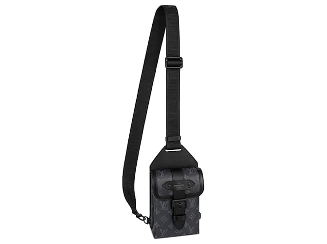 Louis Vuitton LV Saumur slingbag new Black Cloth  ref.1093820