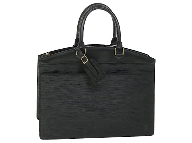 LOUIS VUITTON Epi Riviera Hand Bag Noir Black M48182 LV Auth 56001 Leather  ref.1094084