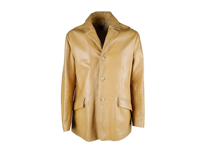Autre Marque Eral55 Leather jacket Brown  ref.1094683