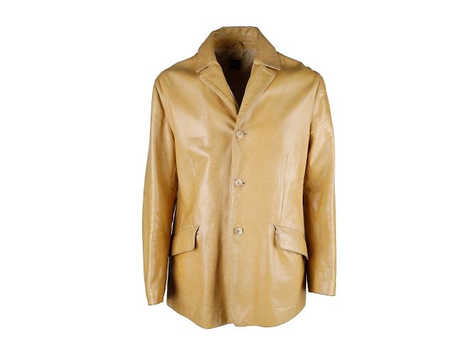 Autre Marque Eral55 Lederjacke Braun