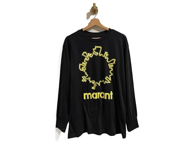 ISABEL MARANT T-shirt T.Cotone S internazionale Nero  ref.1096297