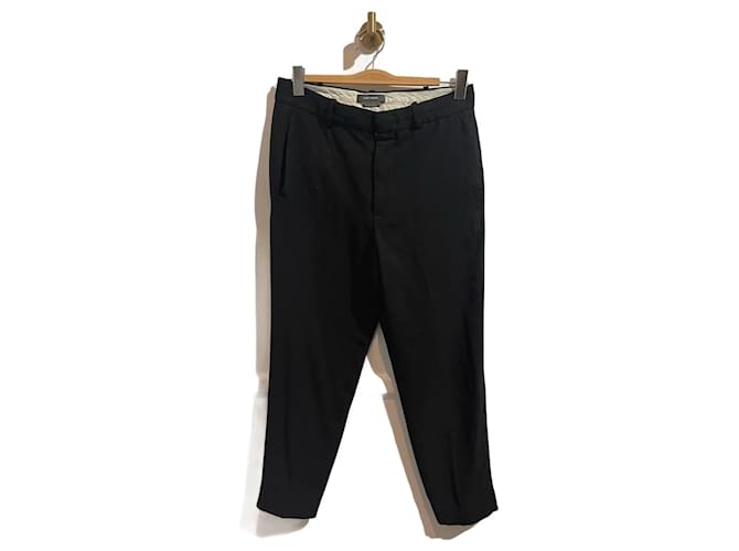 ISABEL MARANT  Trousers T.fr 38 Polyester Black  ref.1096315